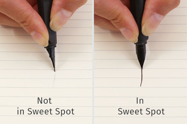 Tìm điểm "ngọt" của bút máy