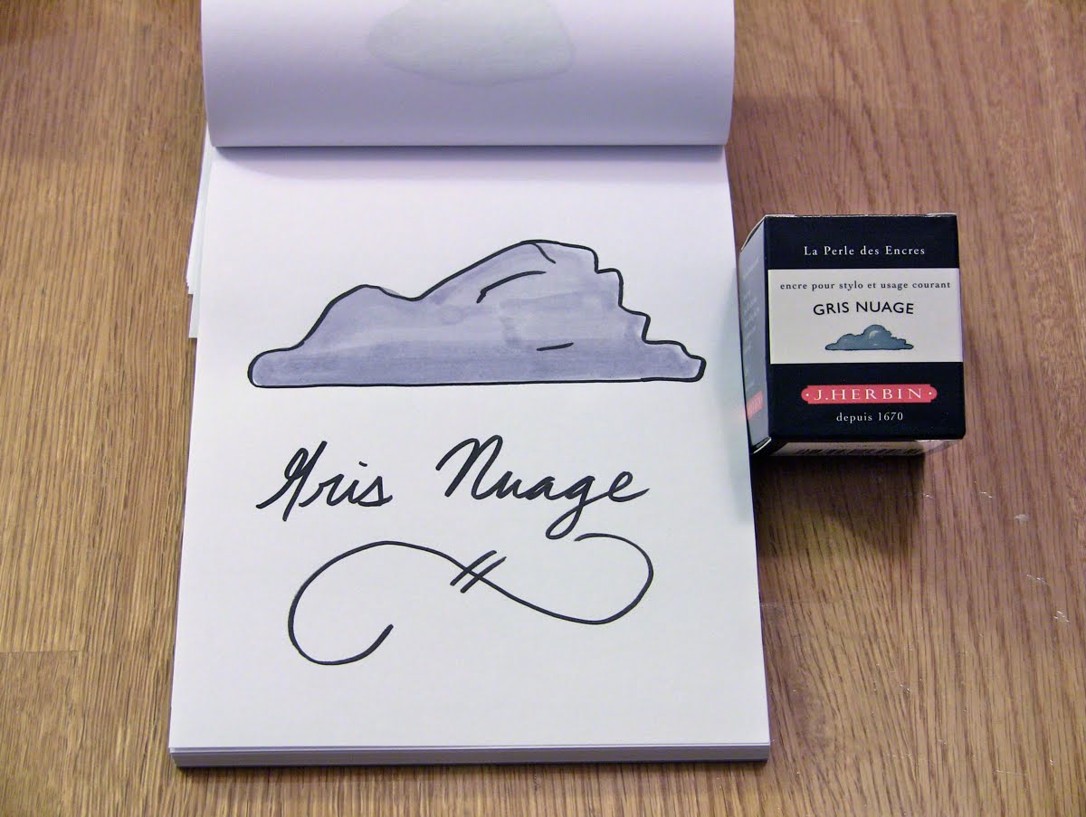 Mực J. Herbin - Màu mây xám (Gris nuage) -  08 - 30ml