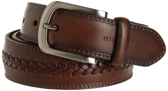 Thắt lưng nam Tommy Hilfiger Men's Double-Stitched Leather Belt