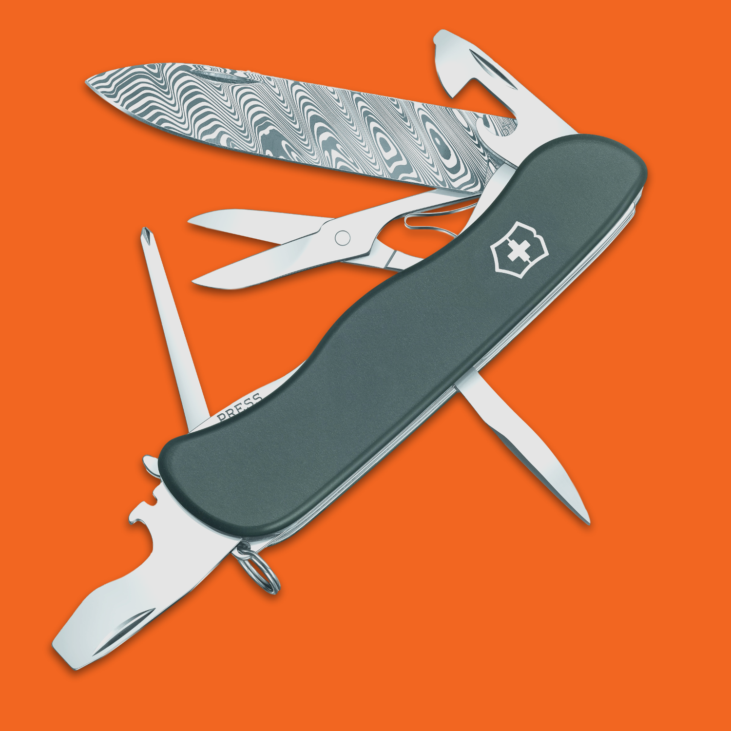 Dao Victorinox Outrider Damast 
