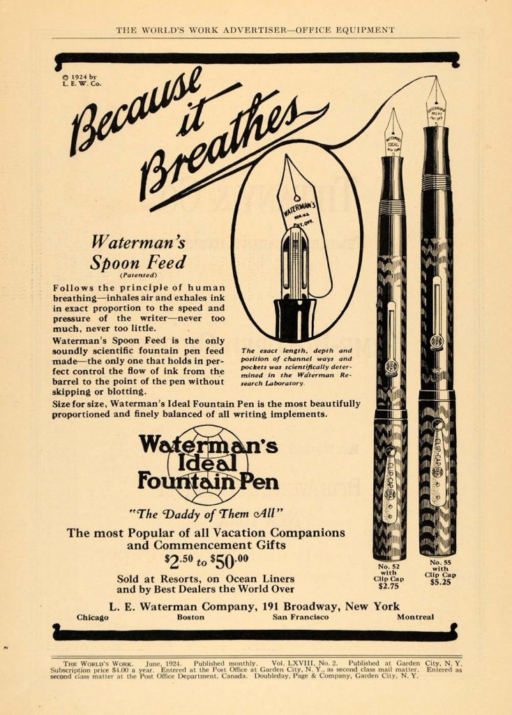 Bút Waterman safety