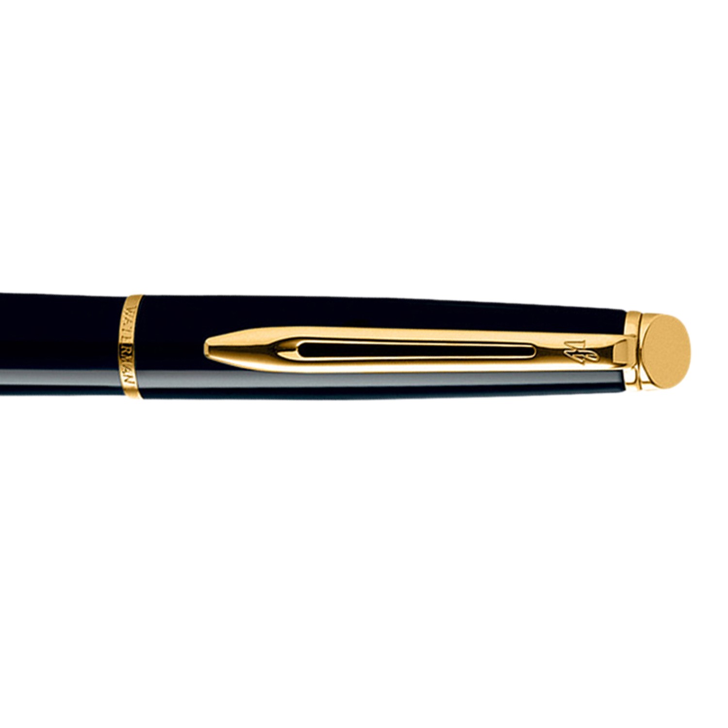 Waterman Hemisphere Black Gold Trim Mechanical Pencil - Gift Boxed